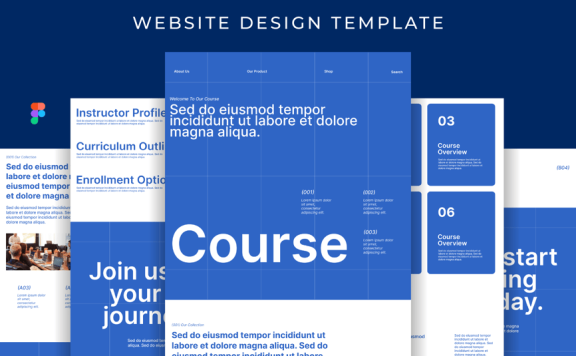 网格 – 网站模板 (FIG)