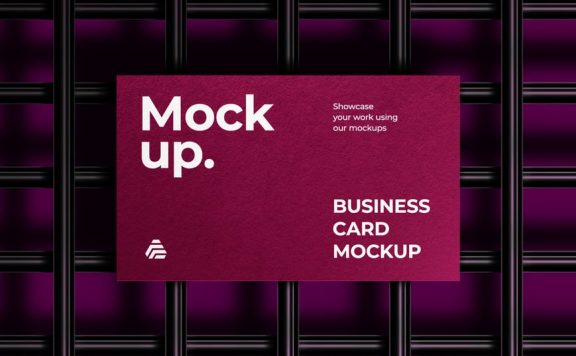 名片设计模型样机 (PSD,JPG)