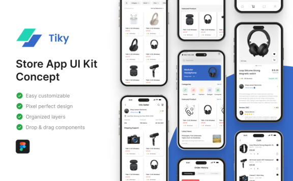 商店应用APP UI KIT (FIG)