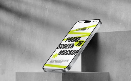 手机屏幕样机模型样机 (PSD)