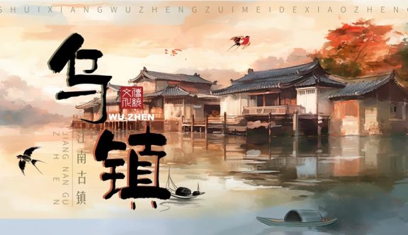 乌镇旅游PPT模板