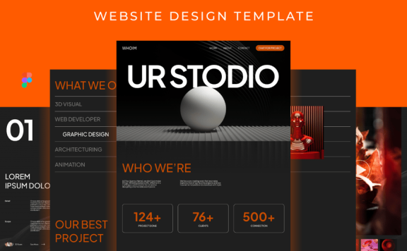 产品网站模板 (FIG)