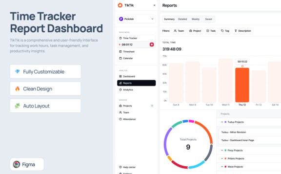 报告页面仪表板 – TikTok (FIG)