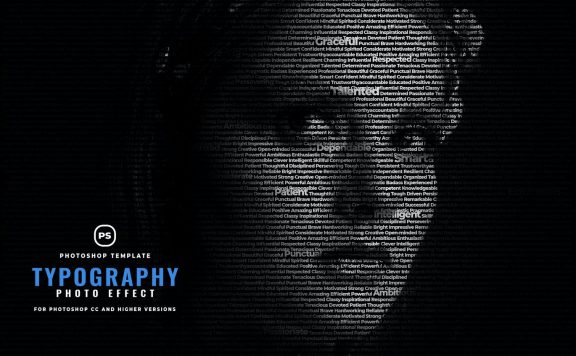 排版效果Photoshop图层样式 (PSD)