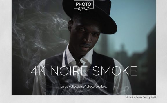 4K黑色烟雾叠层照片素材 (jpg)
