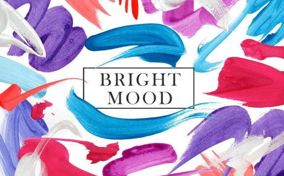 抽象手绘纹理背景形状素材 (psd)