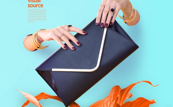 时尚女包电商广告创意视觉海报设计模板 (psd)