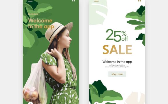 App启动页面设计模板 (psd)