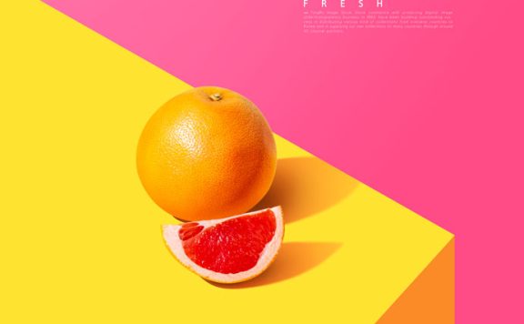 红橙血橙新鲜水果广告海报设计模板 (psd)