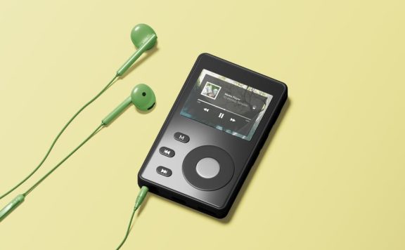 MP3媒体播放器模型样机 (PSD)