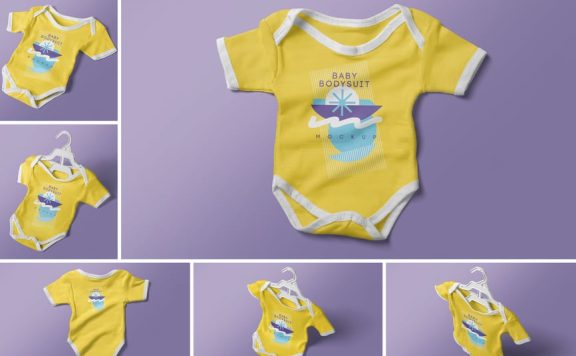 婴儿衣服模型样机 (PSD)