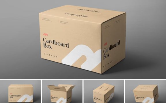 纸板箱模型样机 (PSD)