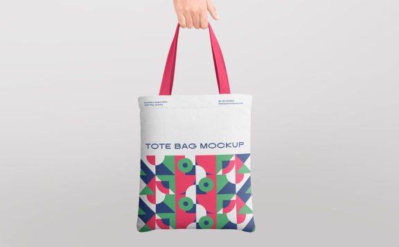 手提袋模型样机 (PSD)