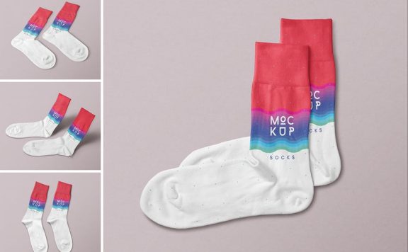 袜子模型样机 (PSD)