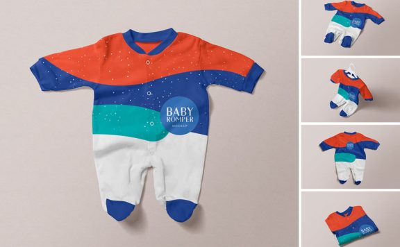 婴儿服装模型样机 (PSD)