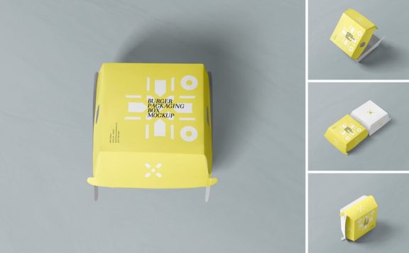 汉堡模型样机 (PSD)