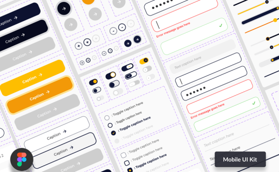 移动UI套件APP UI 组件 (FIG)