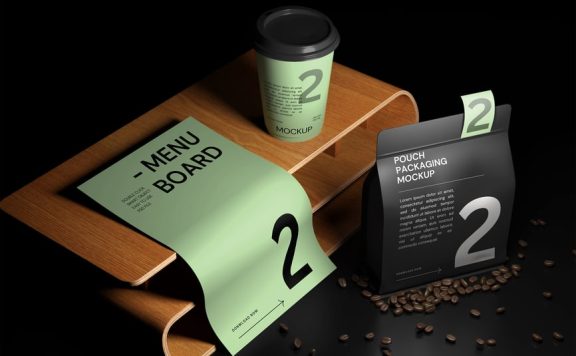 咖啡套模型样机 (PSD)