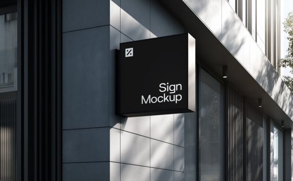 店招设计模型样机 (PSD)