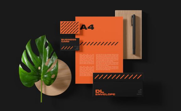 固定品牌模型样机 (PSD)