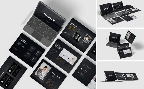 iPad屏幕模型样机 (PSD,PDF)