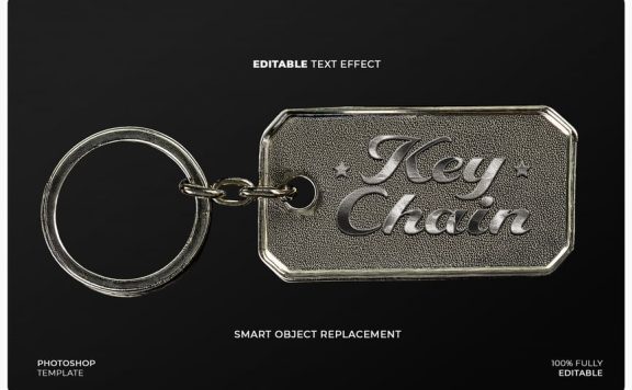 金属钥匙扣模型样机 (PSD)