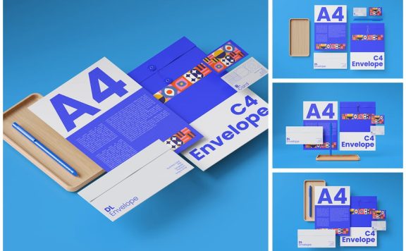 文具VI模型样机 (PSD)