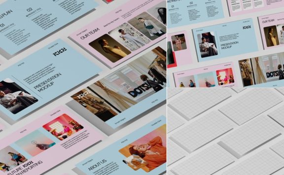 PPT设计展示模型样机 (PSD)