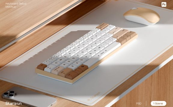 键盘设置模型•001样机 (PSD)