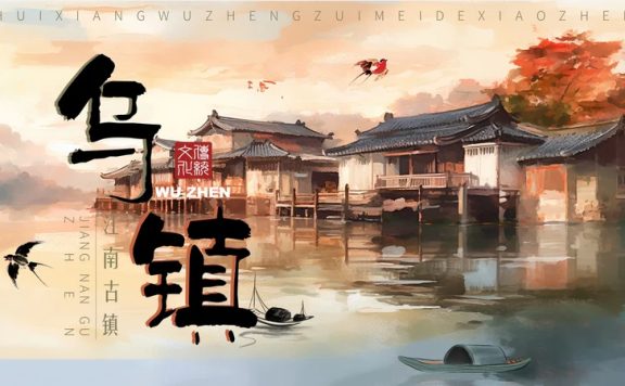 乌镇旅游PPT模板