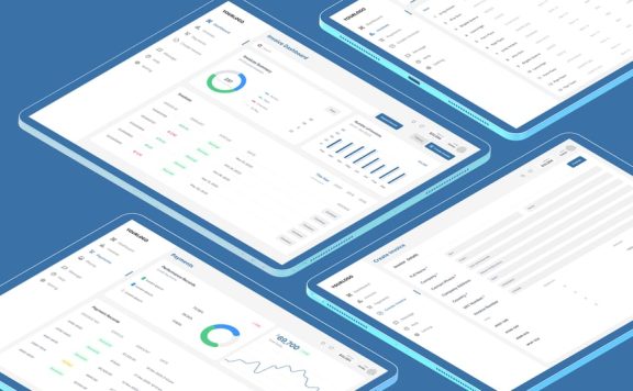 发票仪表板、支付账单 Web 应用网页模版 (FIG,SKETCH,SVG,XD)