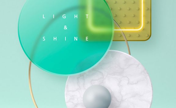 圆形形状创意元素海报设计素材 (psd)