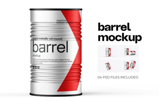 哑光汽油PSD枪管（油桶）模型样机 (PSD)