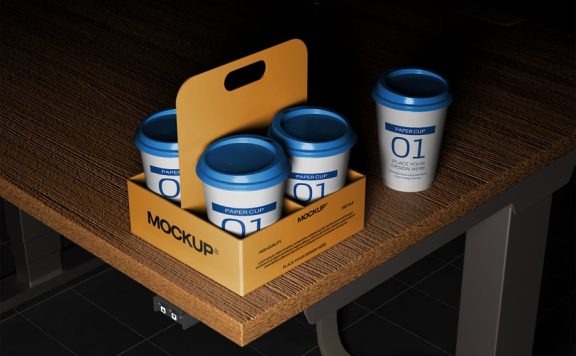纸杯模型样机 (PSD)