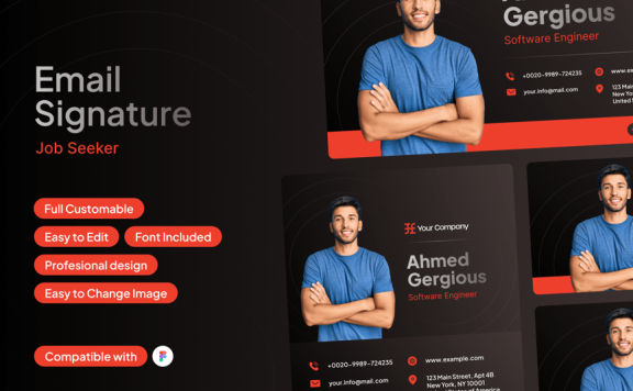 软件工程师的电子邮件签名 (FIG)