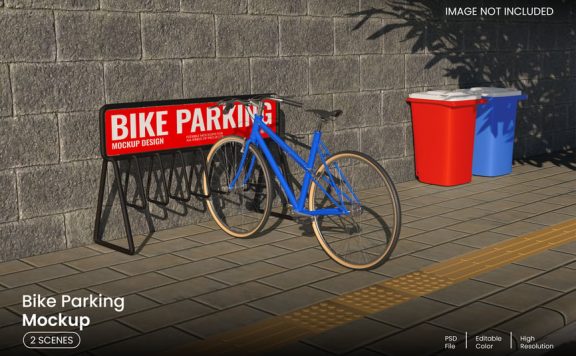 自行车停车模型样机 (PSD)