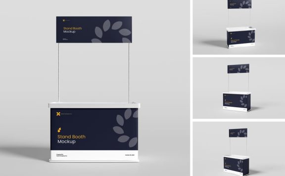 展位模型样机 (PSD,PDF)