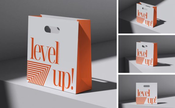 纸袋模型样机 (PSD)