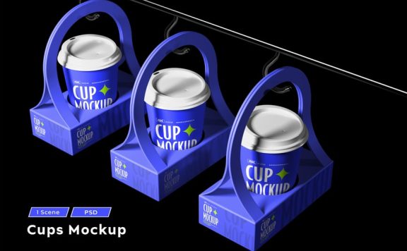 纸杯模型样机 (PSD)