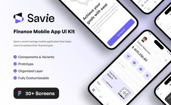 金融移动应用 APP UI KIT (FIG)