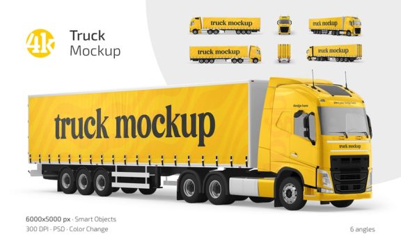 卡车模型套装样机 (PSD)