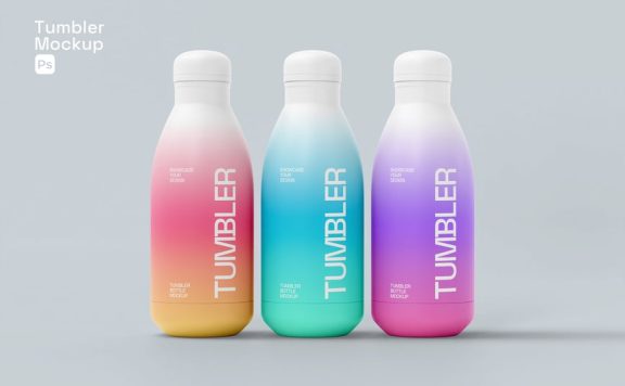 瓶子样机模型样机 (PSD)