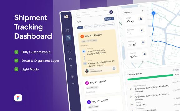 货件追踪仪表板 – ShipPick (FIG)
