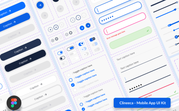 移动UI设计组件APP UI KIT