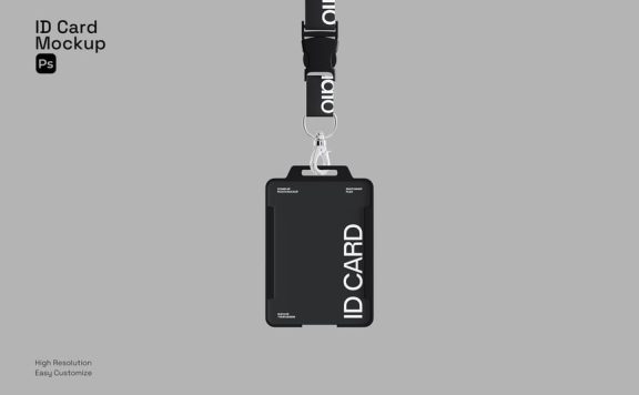 工牌模型样机 (PSD)