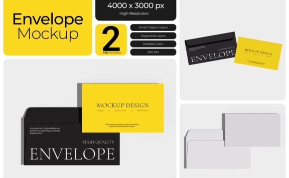 信封模型样机 (PSD)