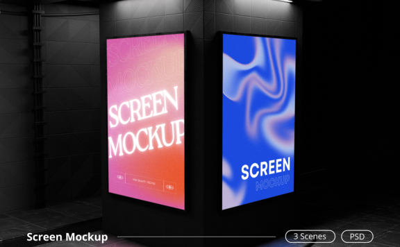 屏幕模型样机 (PSD)