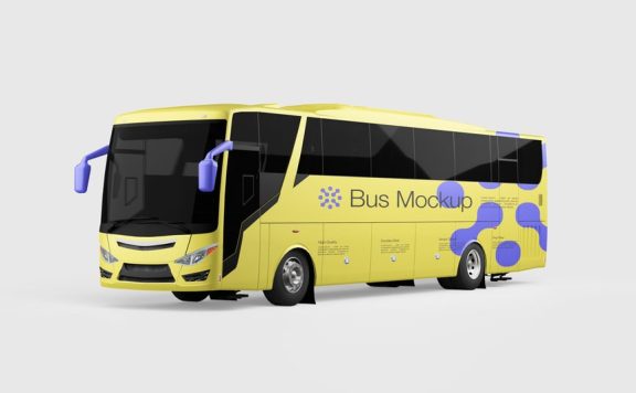 巴士模型样机 (PSD,PDF)