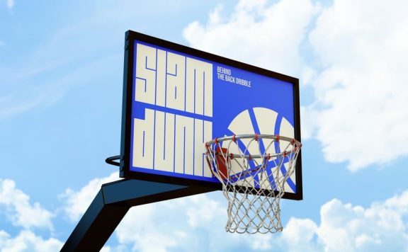 篮球篮板箍模型样机 (PSD)