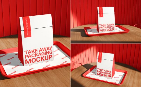 食品包装模型样机 (PSD)